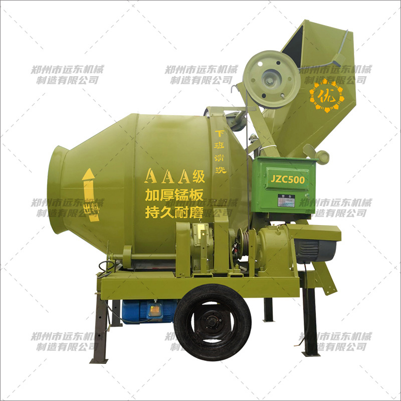 JZC500型全自動翻斗攪拌機(圖1) JZC500型全自動翻斗攪拌機(圖1)