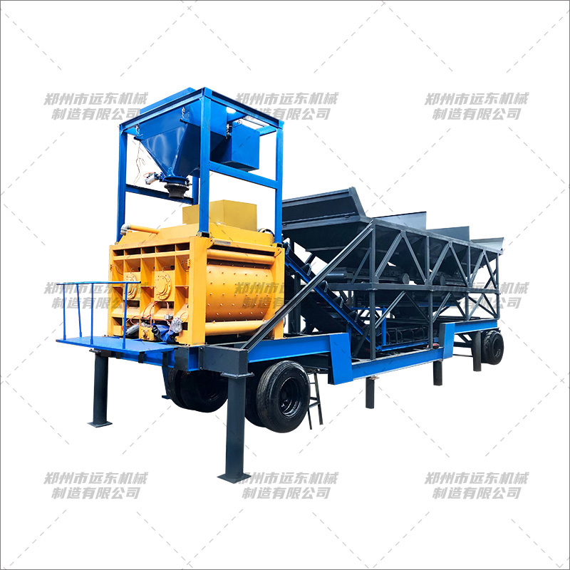 移動強(qiáng)制攪拌站(圖5) 移動強(qiáng)制攪拌站(圖5)